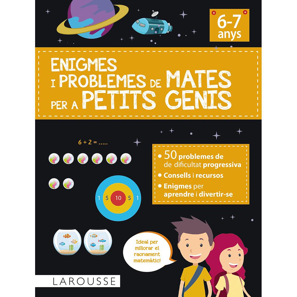 Enigmes i problemes de mates per a petits genis (6-7 anys)