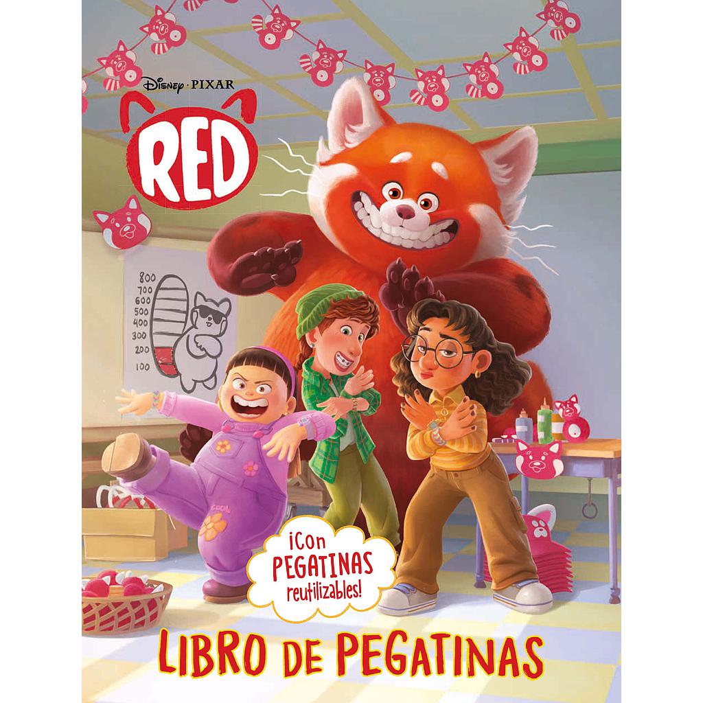 Red. Libro de pegatinas