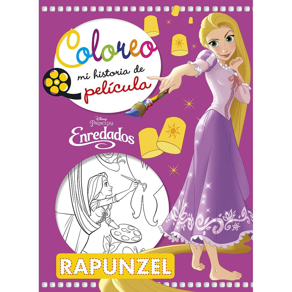 Enredados. Coloreo mi historia de película