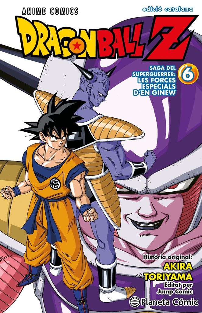 Bola de Drac Z Anime Comics Forces Especials Ginew nº 06/06