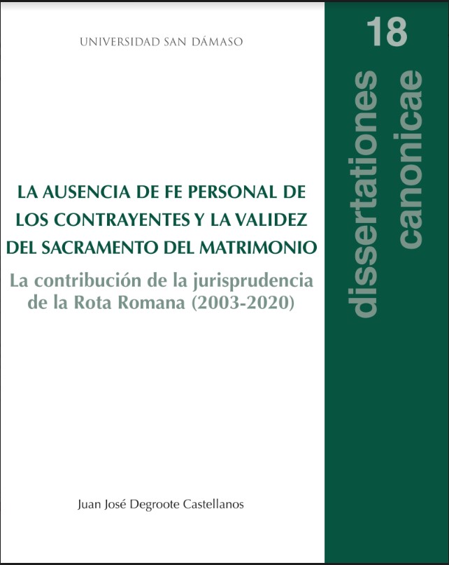 La ausencia de Fe personal de los contrayentes y la validez del sacramento del matrimonio