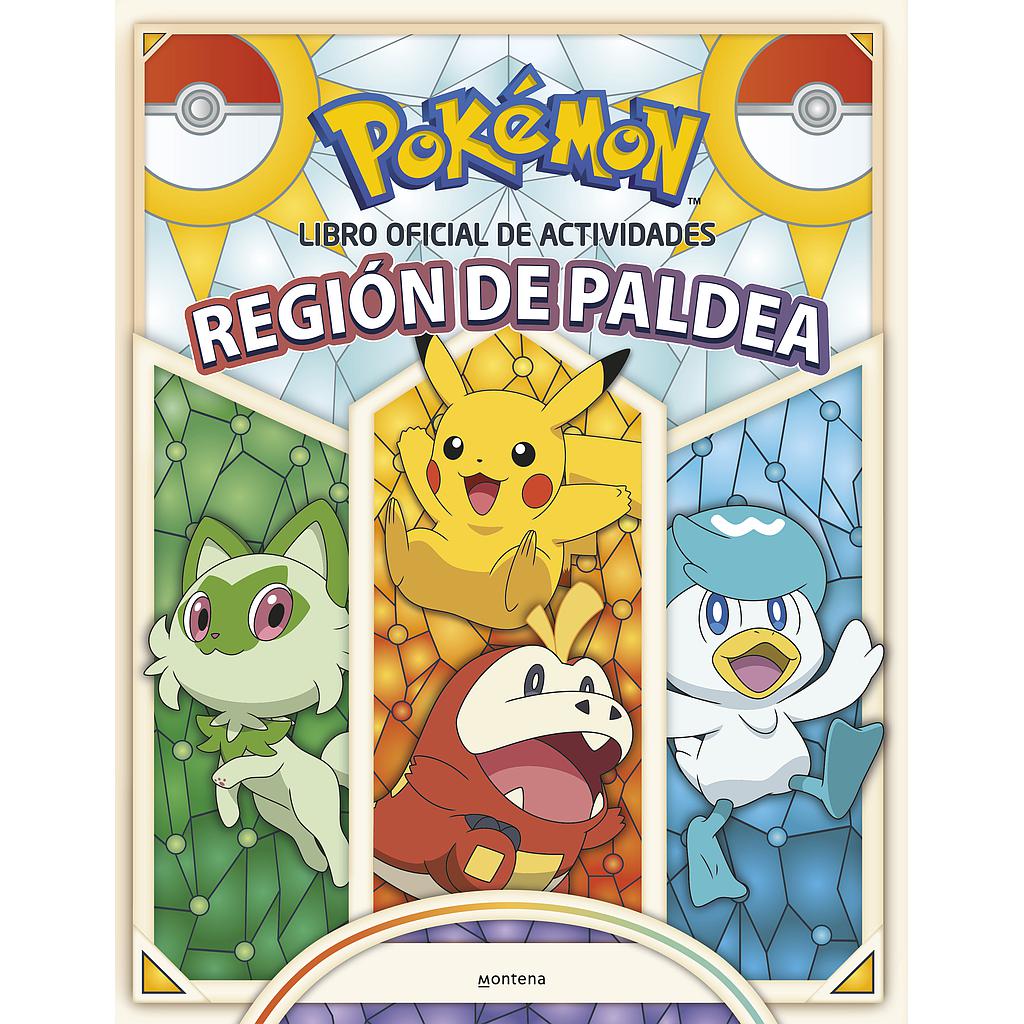 Pokémon. Actividades - Región de Paldea. Libro oficial de actividades