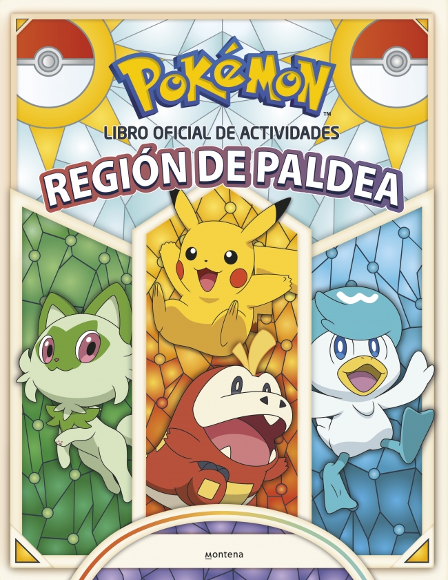 Pokémon. Actividades - Región de Paldea. Libro oficial de actividades