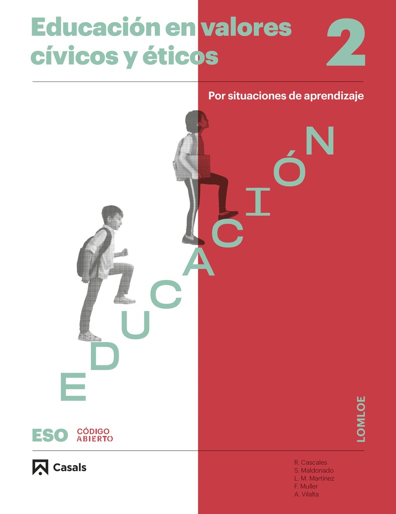 Educación en valores cívicos y éticos 2 ESO LOMLOE ANDALUCÍA