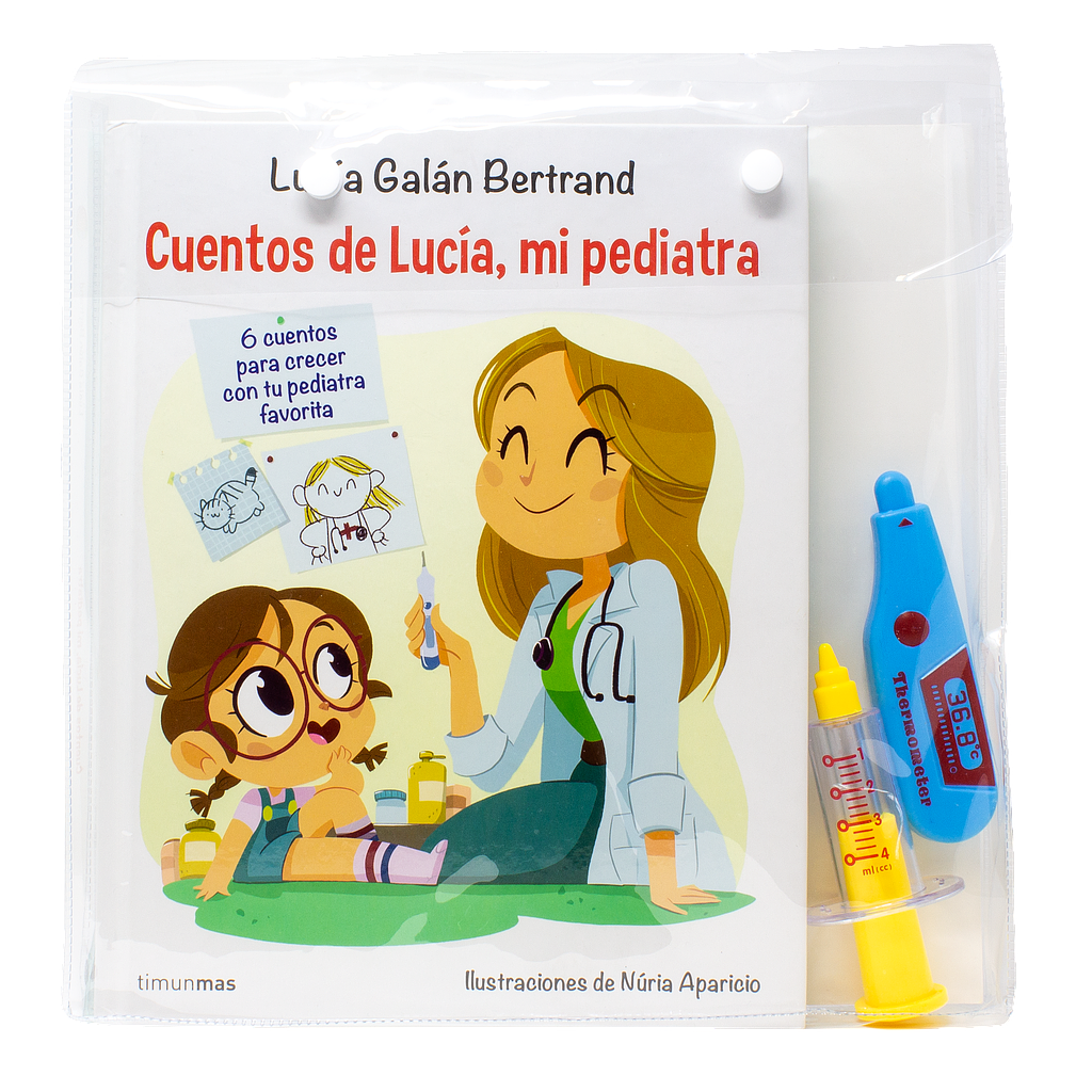 Maletín de cuentos de Lucía, mi pediatra