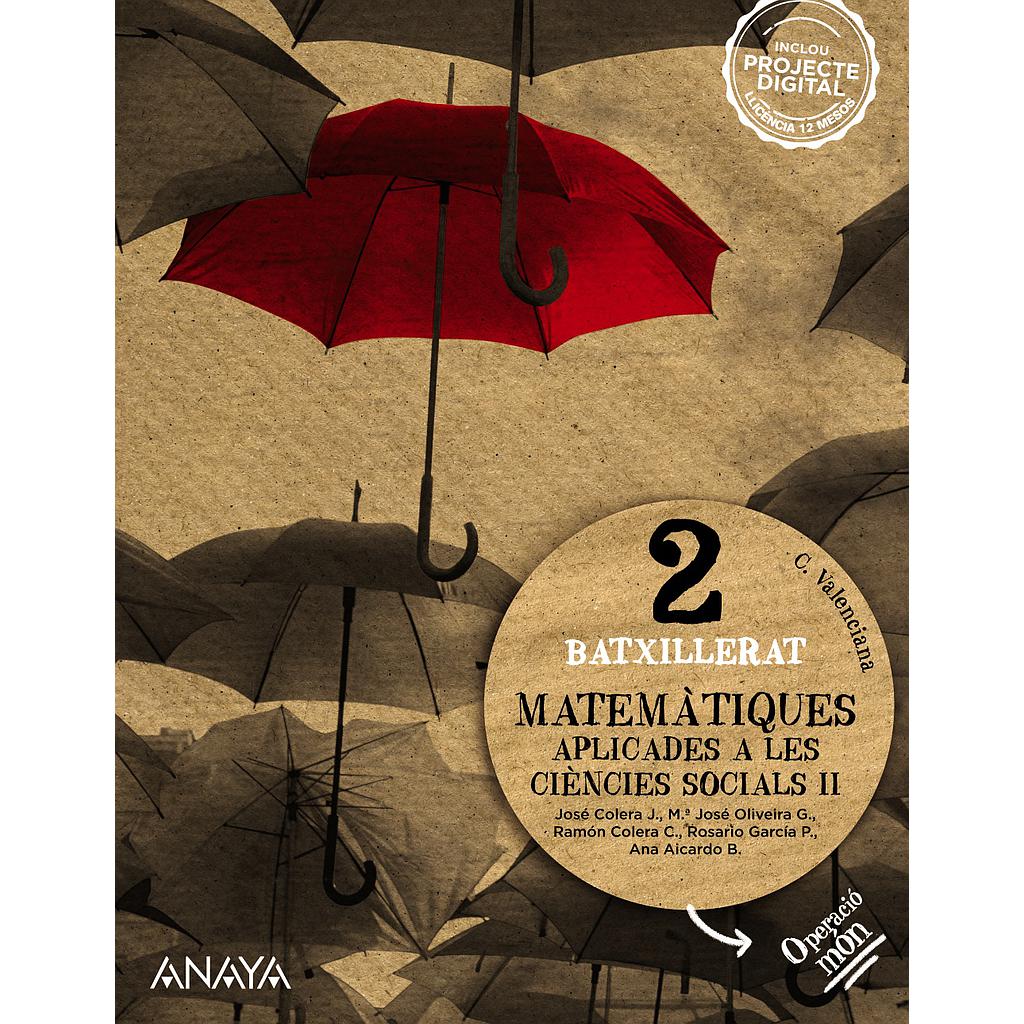 Matemàtiques aplicades a les ciències socials II.