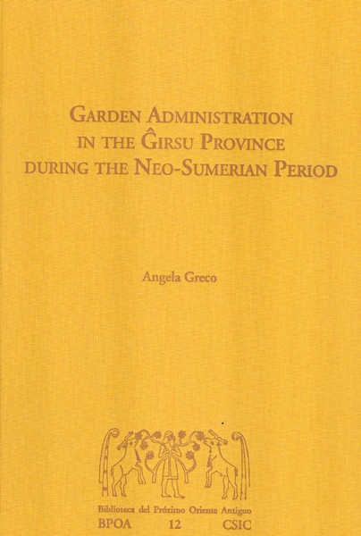 Garden administration in the Girsu province during the Neo-Sumerian period