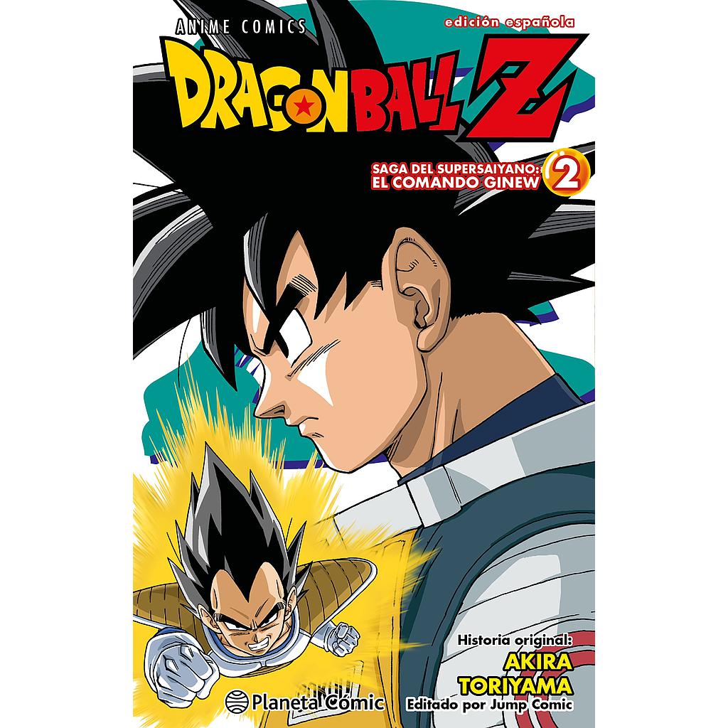 Dragon Ball Z Anime Comics Saga del comando Ginew nº 02/06