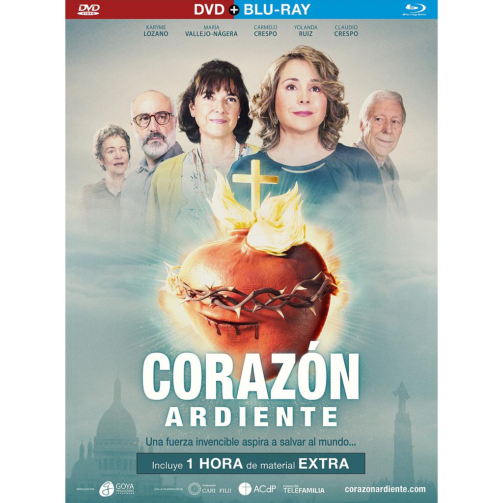 Corazón ardiente DVD