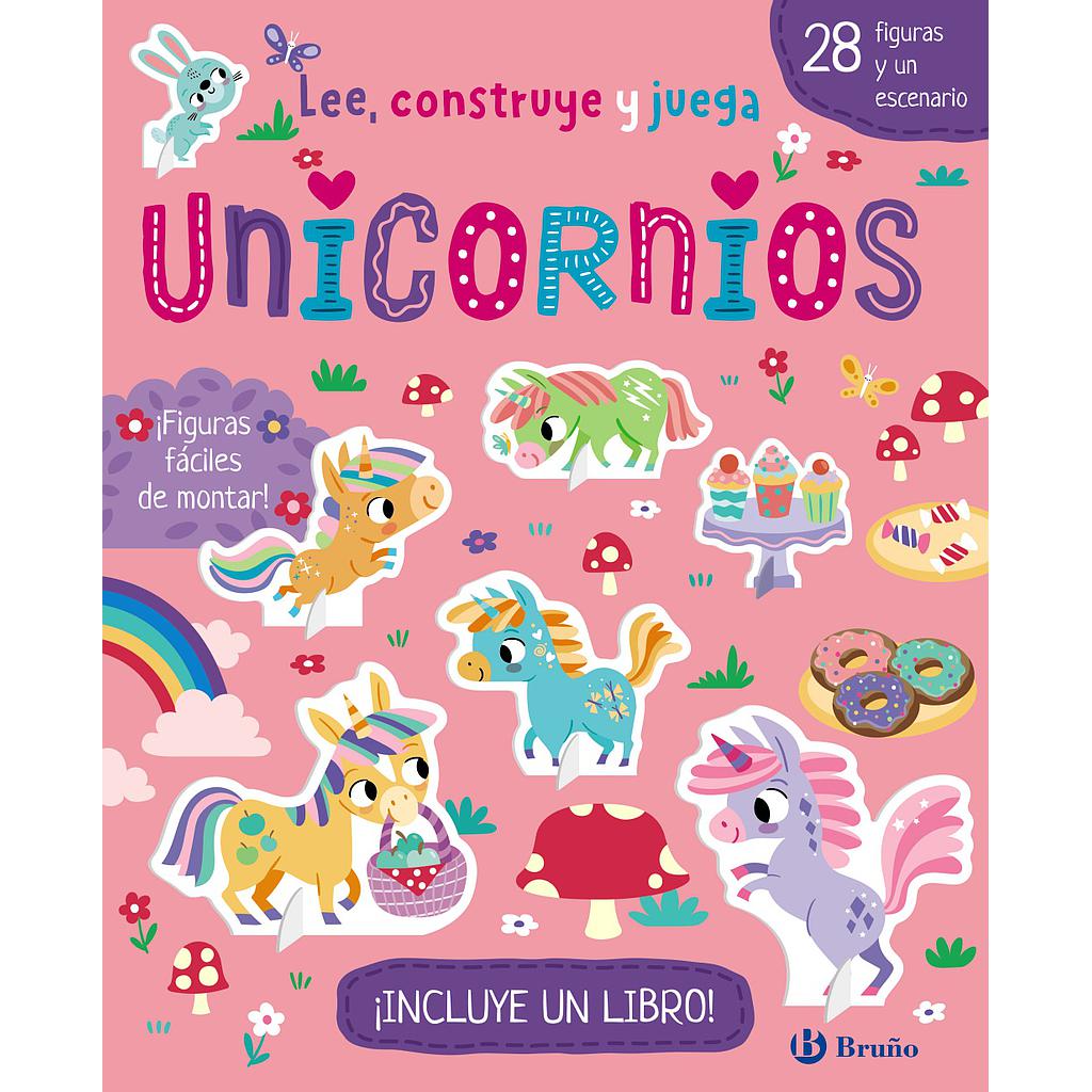 Lee, construye y juega. Unicornios