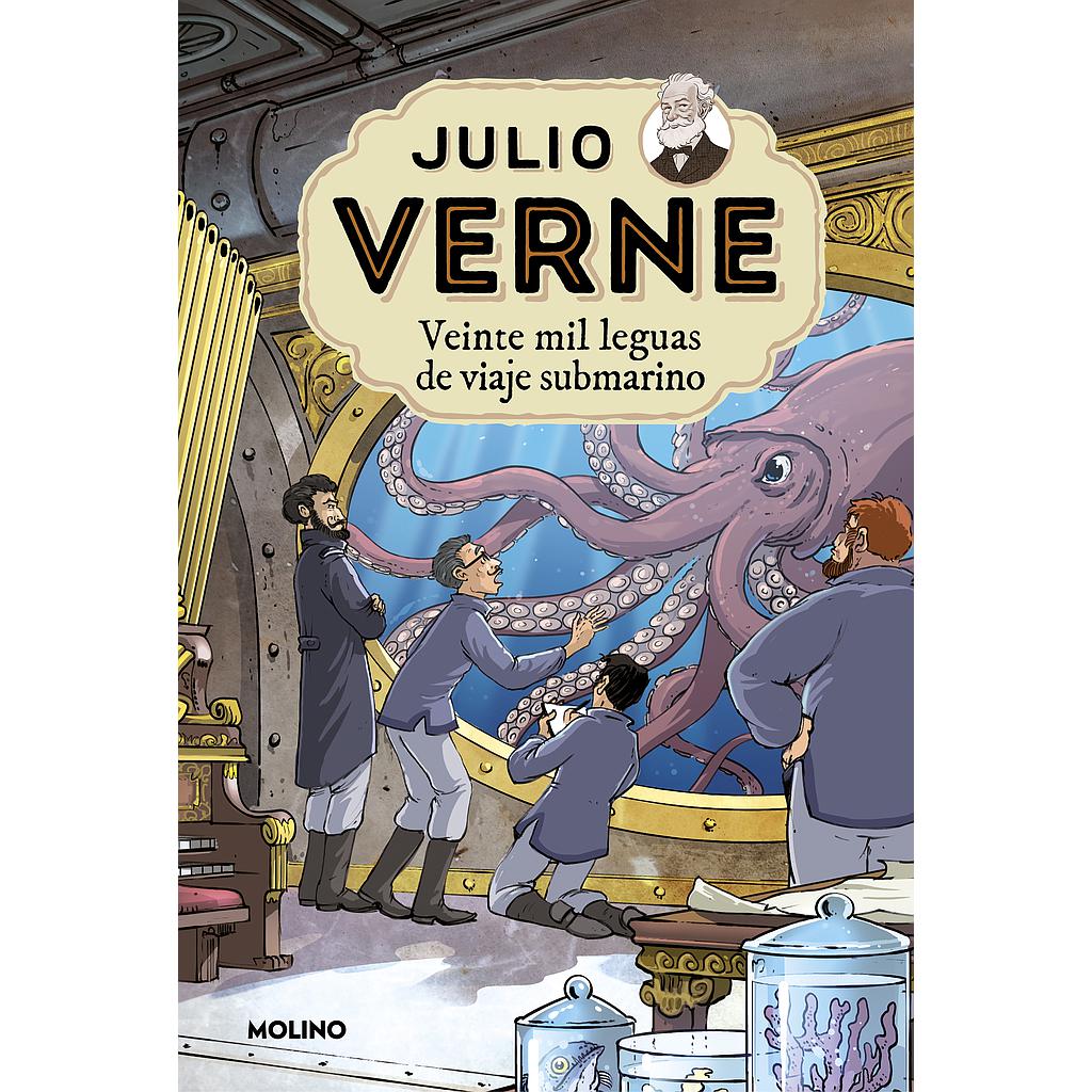 	Julio Verne - Veinte mil leguas de viaje submarino (edición actualizada, ilustrada y adaptada)