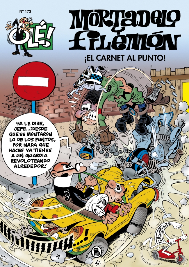 Mortadelo y Filemón. El carnet, al punto (Olé! Mortadelo 173)