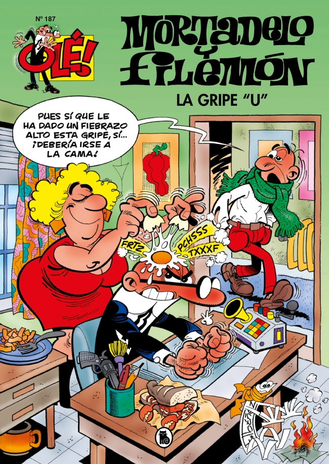 Mortadelo y Filemón. La gripe "U" (Olé! Mortadelo 187)