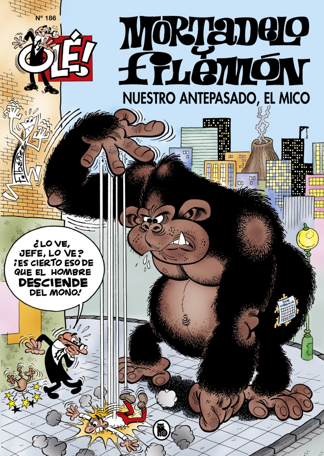 Mortadelo y Filemón. Nuestro antepasado, el mico (Olé! Mortadelo 186)