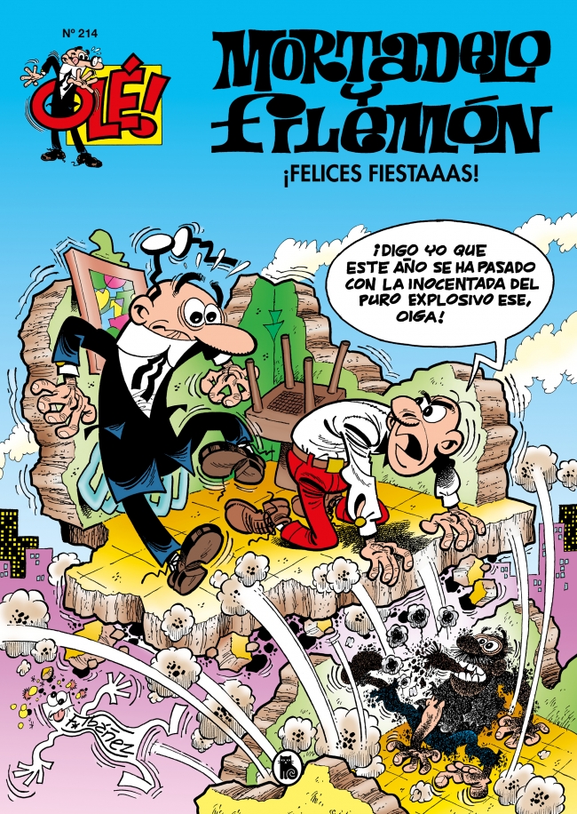 Mortadelo y Filemón. ¡Felices fiestaaas! (Olé! Mortadelo 214)