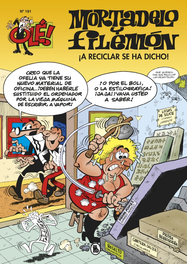 Mortadelo y Filemón. ¡A reciclar se ha dicho! (Olé! Mortadelo 191)