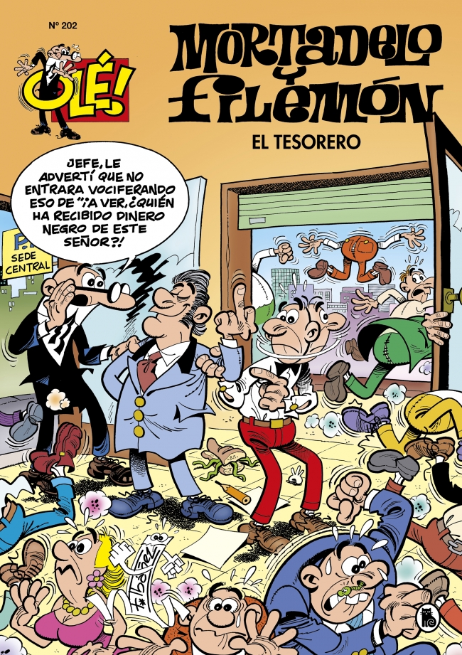 Mortadelo y Filemón. El tesorero (Olé! Mortadelo 202)