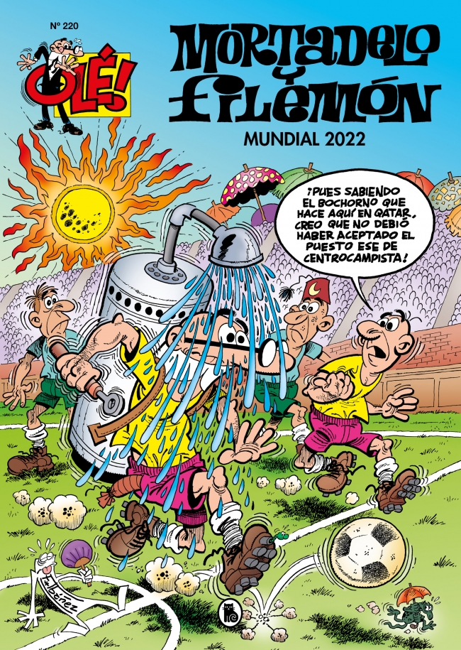 Mortadelo y Filemón. Mundial 2022 (Olé! Mortadelo 220)