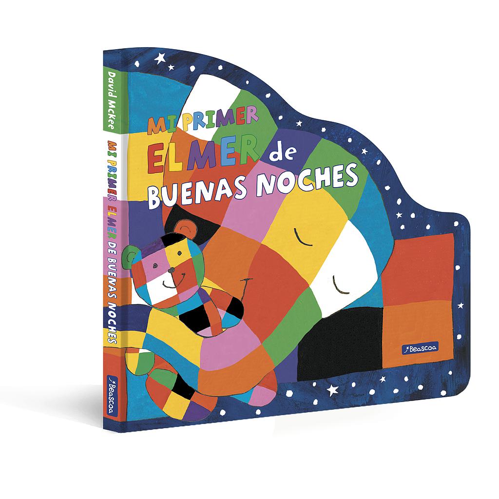 Elmer. Libro de cartón - Mi primer Elmer de buenas noches