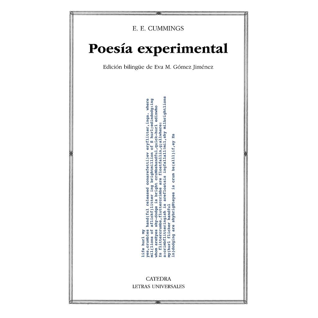 Poesía experimental