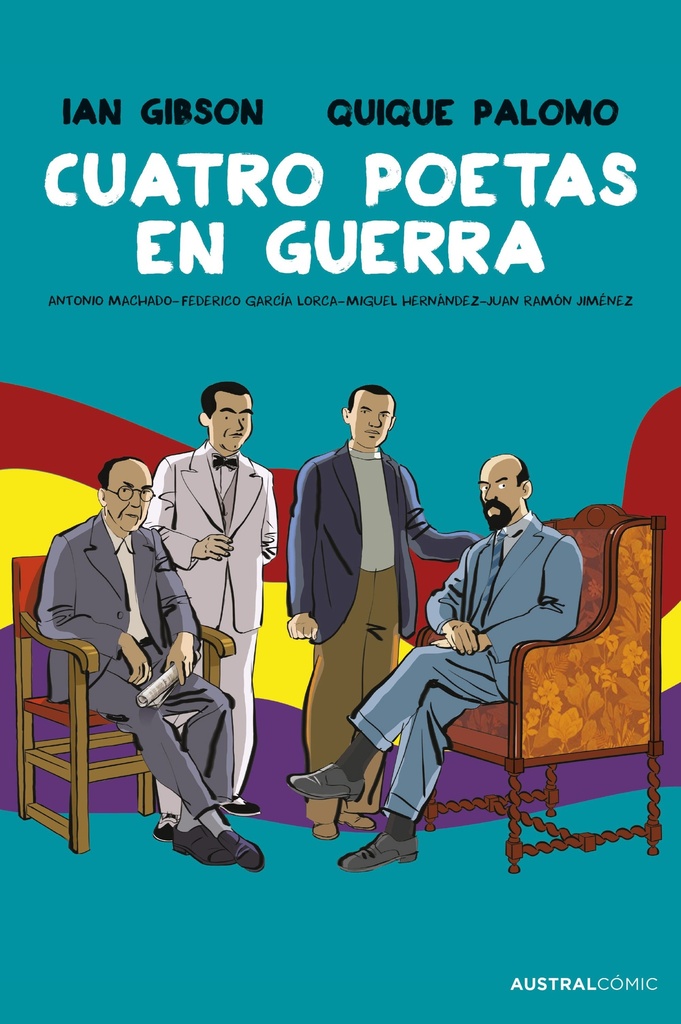 Cuatro poetas en guerra (novela gráfica)