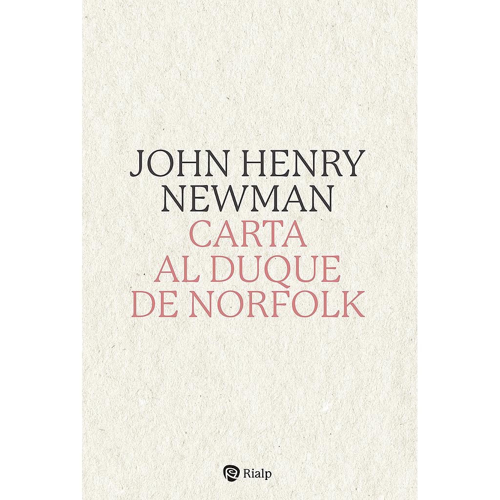 Carta al Duque de Norfolk