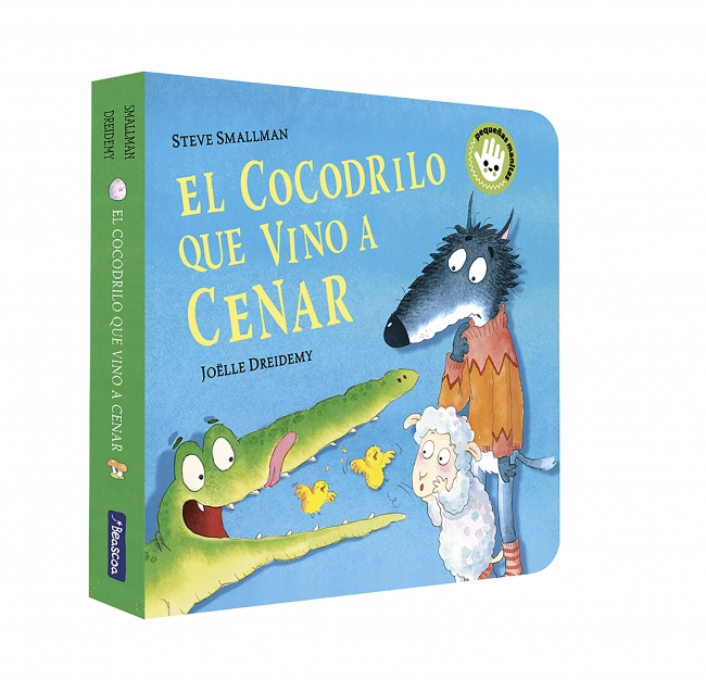 El cocodrilo que vino a cenar (La ovejita que vino a cenar. Libro de cartón)