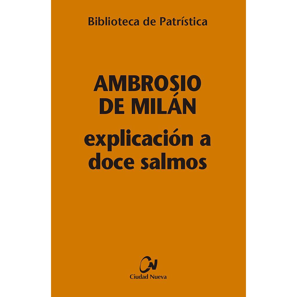 Explicación a doce salmos