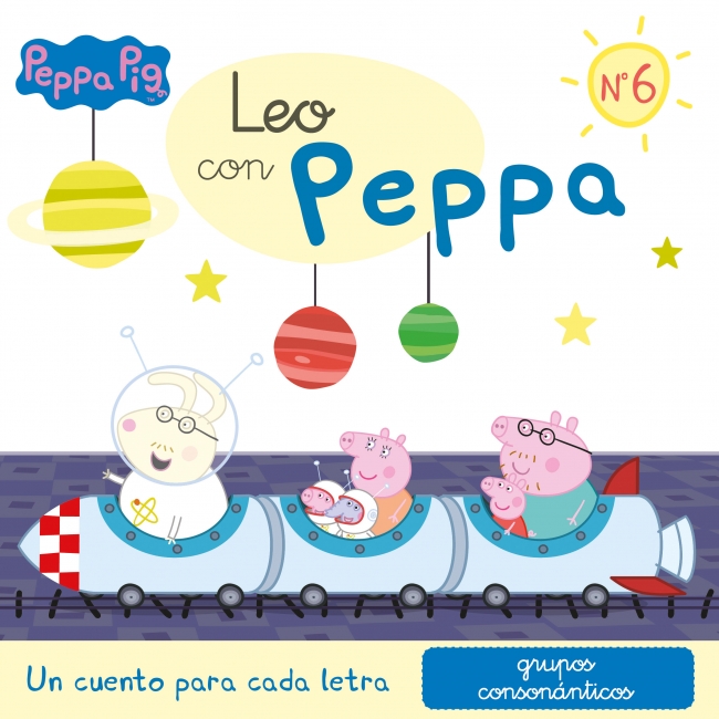 Peppa Pig. Lectoescritura - Leo con Peppa. Un cuento para cada letra: Grupos consonánticos