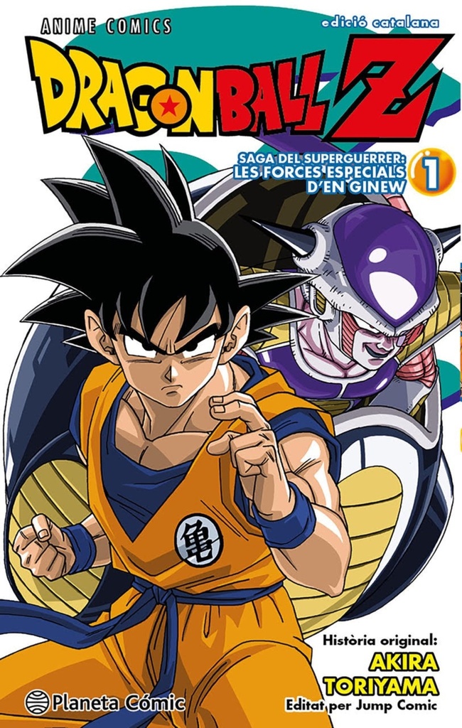 Bola de Drac Z Anime Comics Forces Especials Ginew nº 01/06