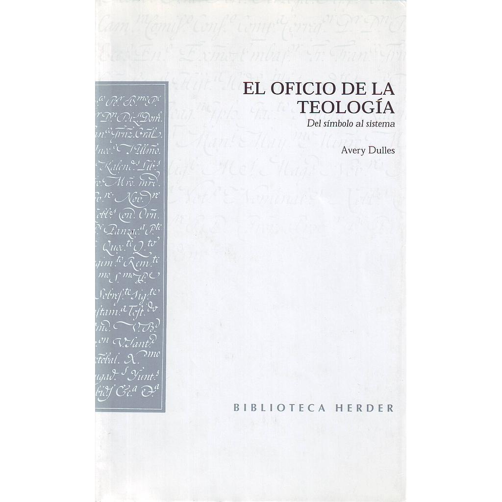 El oficio de la teología