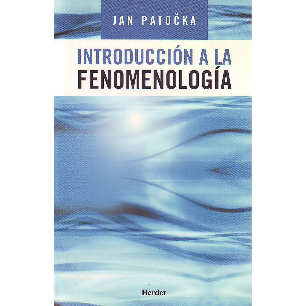 Introducción a la fenomenología
