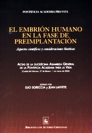 El embrión humano en la fase de preimplantación