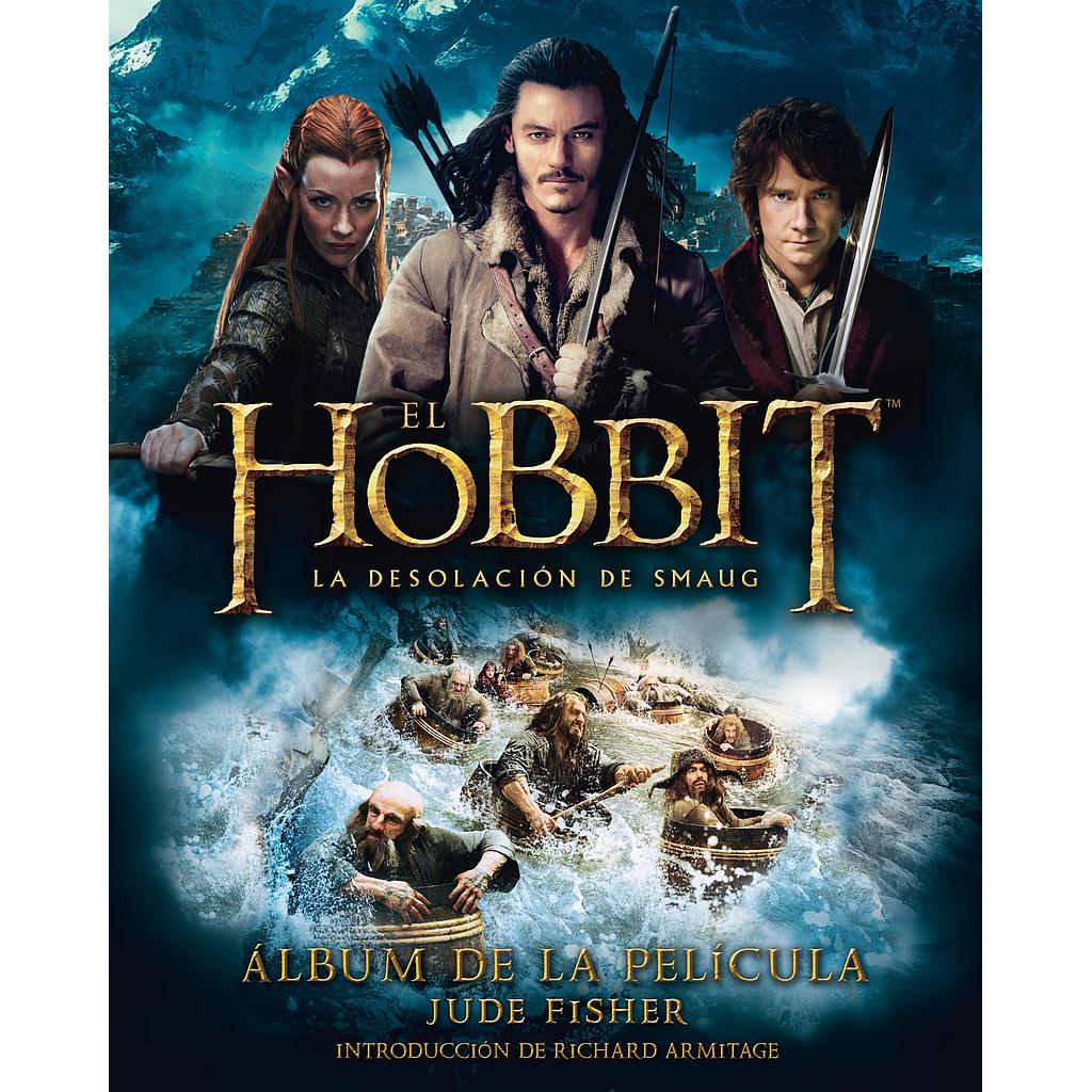 EL HOBBIT  LA DESOLACION DE SMAUG. ALBUM DE LA PEL