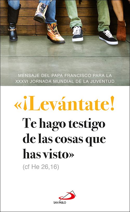 "¡Levántate! Te hago testigo de las cosas que has visto" (cf He 26,16)