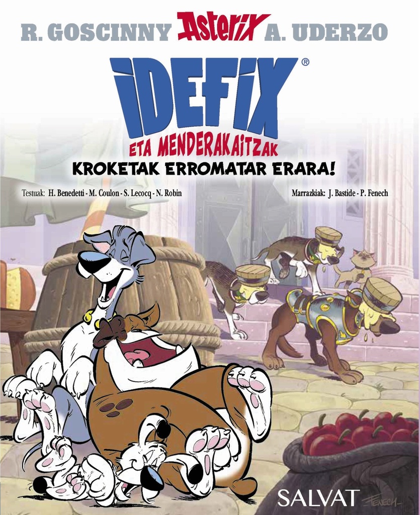 Idefix eta menderakaitzak, 2. Kroketak erromatar erara!