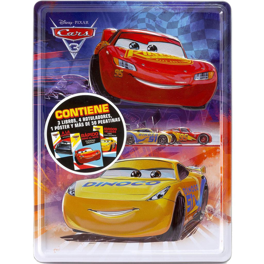 Cars 3. Caja metálica