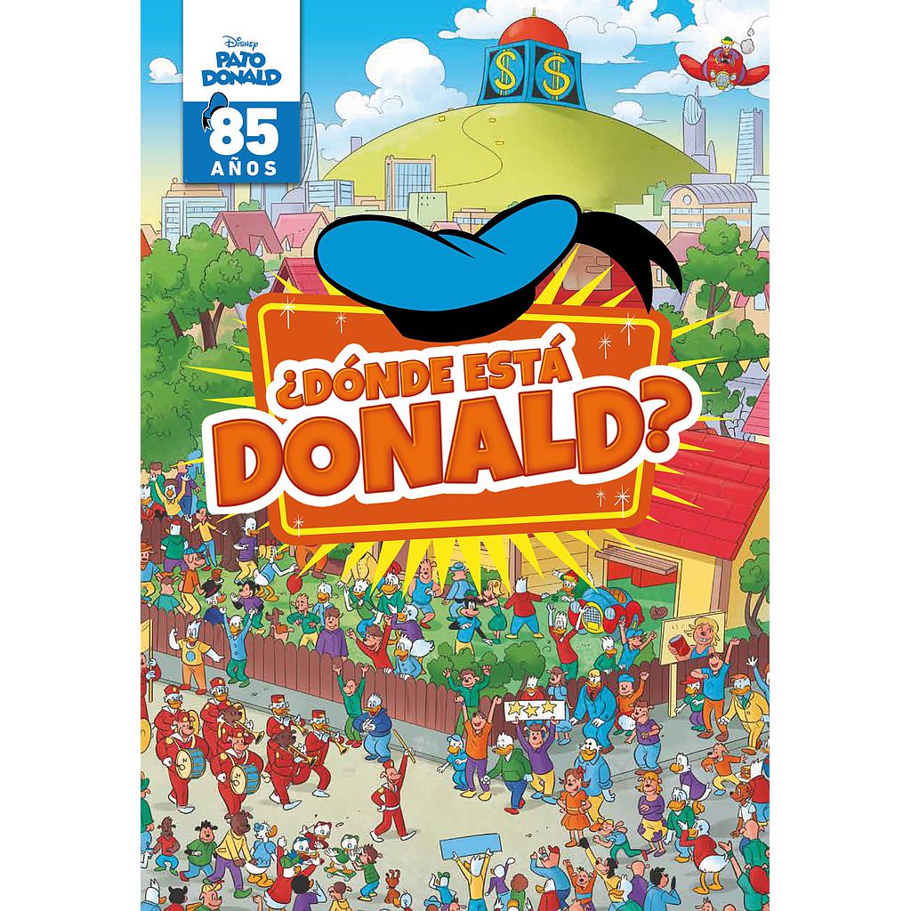Pato Donald. ¿Dónde está Donald?