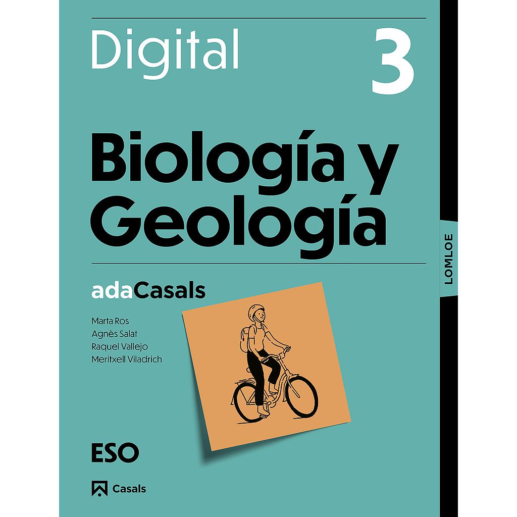 Biología y Geología 3 ESO ADA Digital LOMLOE