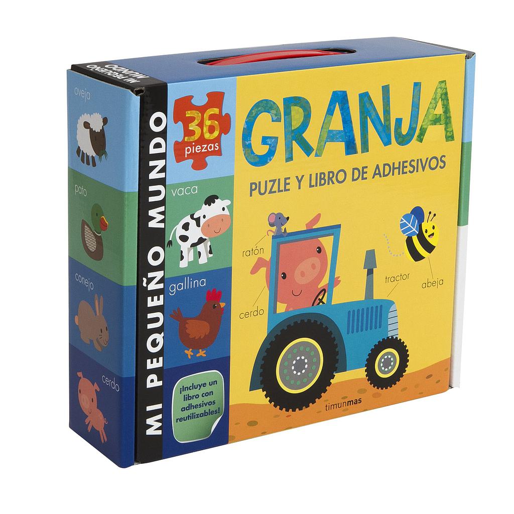 Granja. Puzle y libro de adhesivos