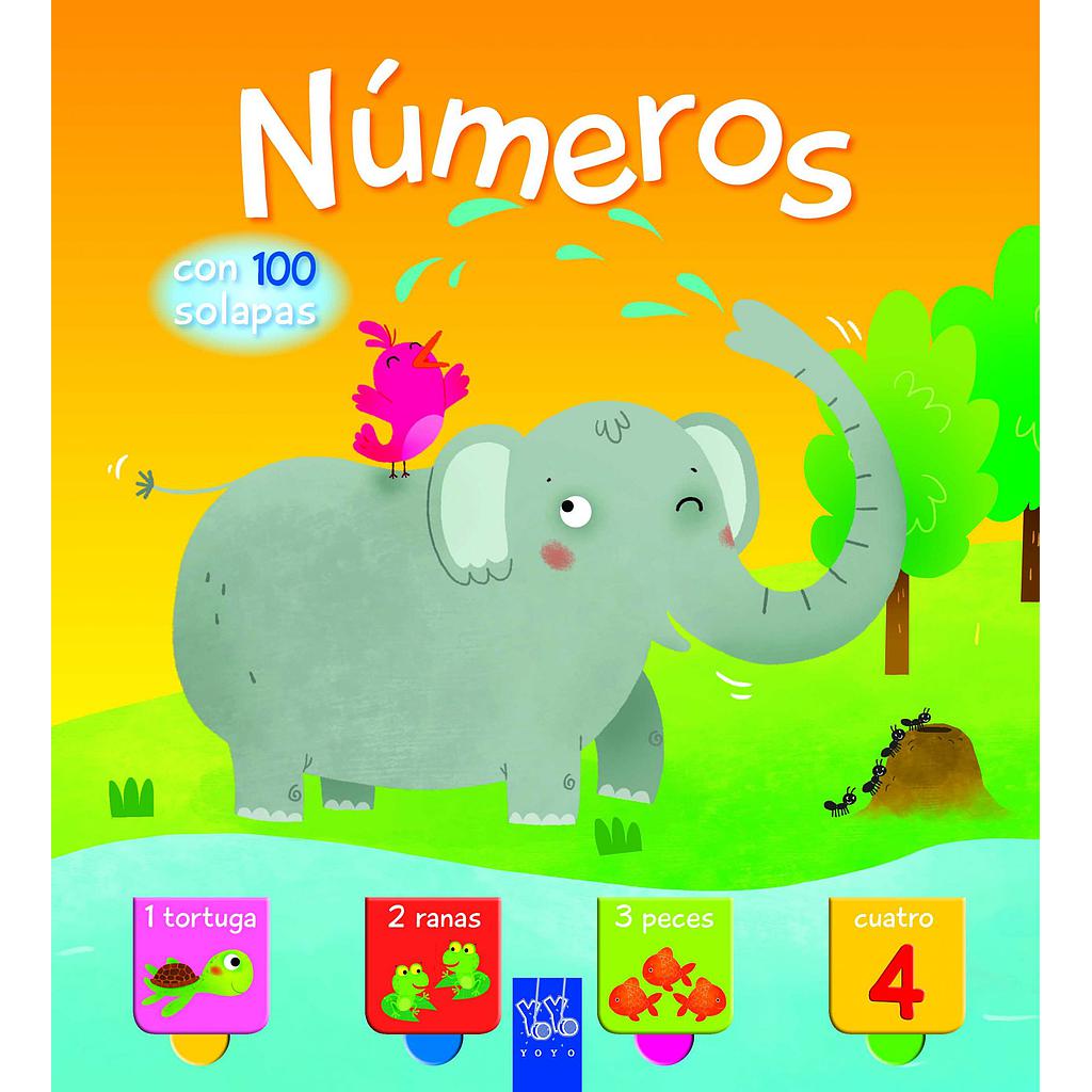 Números. Con 100 solapas