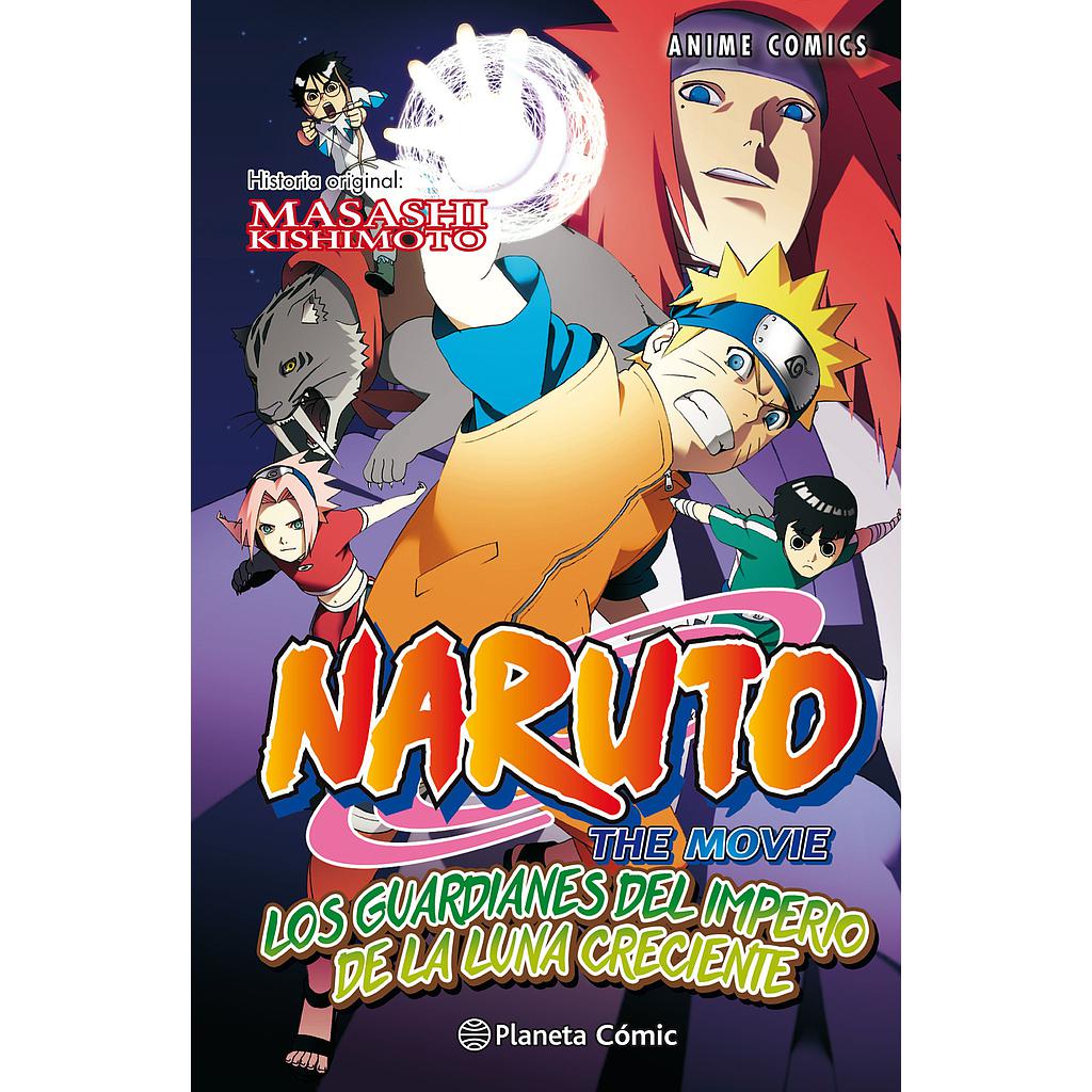 Naruto Anime Comic nº 04 Los Guardianes del Imperio de la Luna Creciente