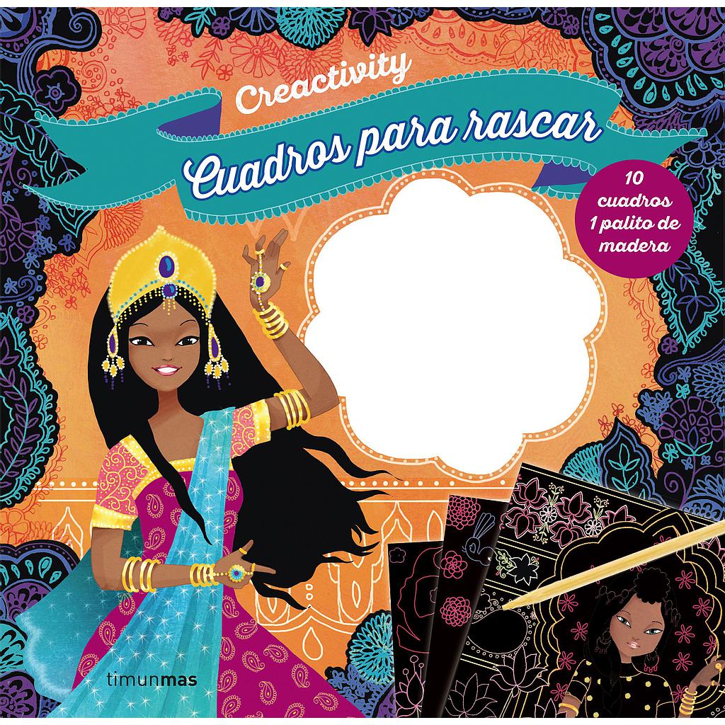 Creactivity. Cuadros para rascar. Princesas del mundo
