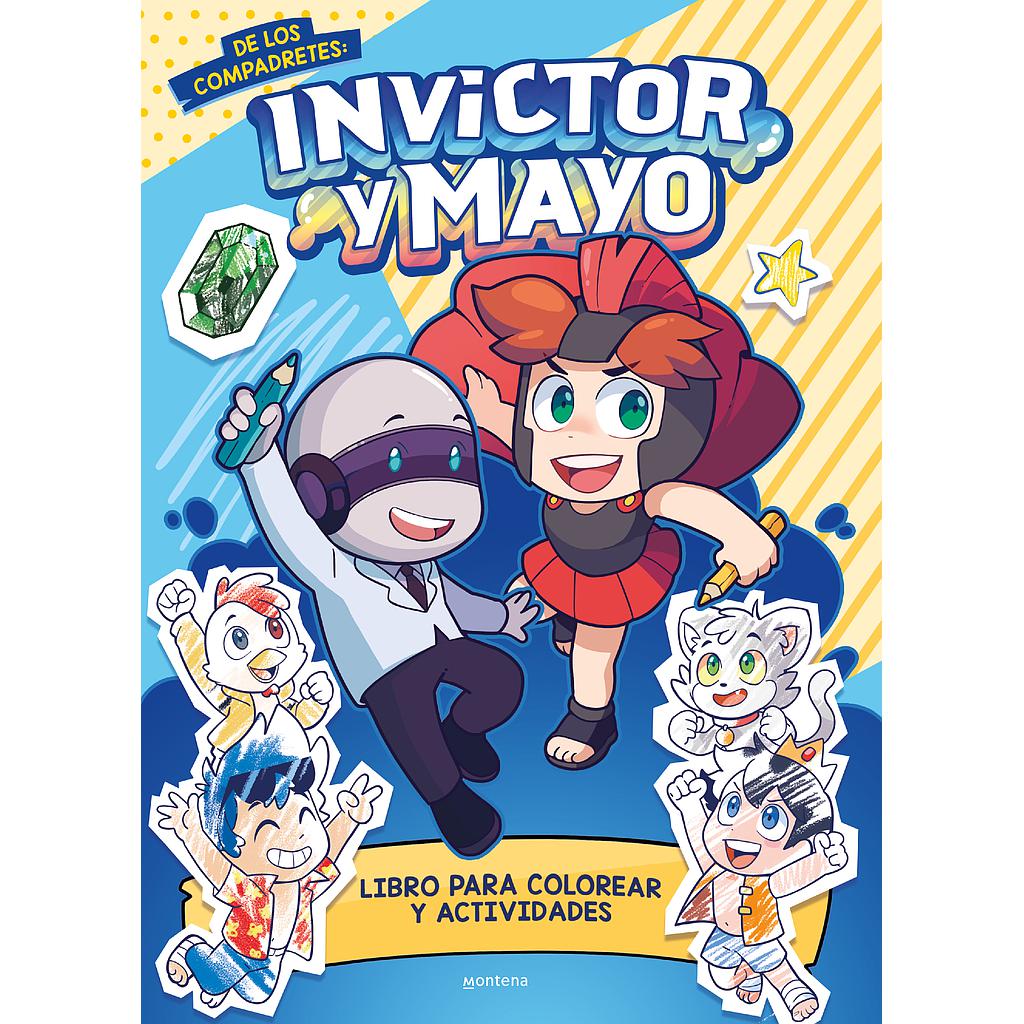 Invictor y Mayo - Libro para colorear y actividades