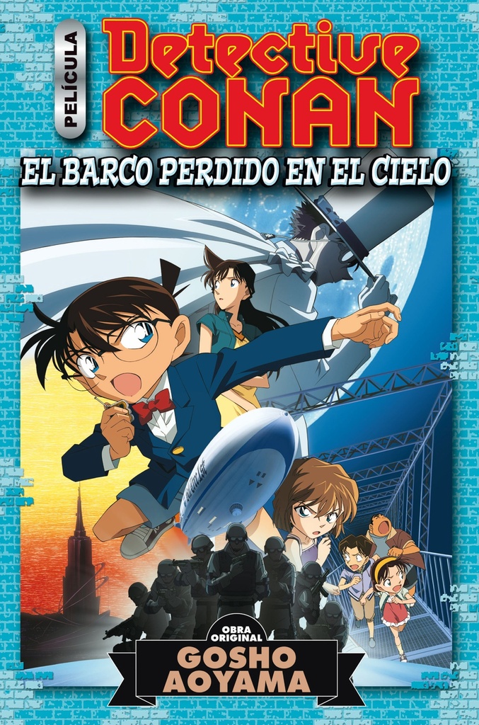 Detective Conan Anime Comic nº 01 El barco perdido en el cielo