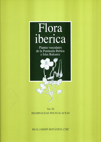 Flora iberica. Vol. IX: Rhamnaceae-Polygalaceae