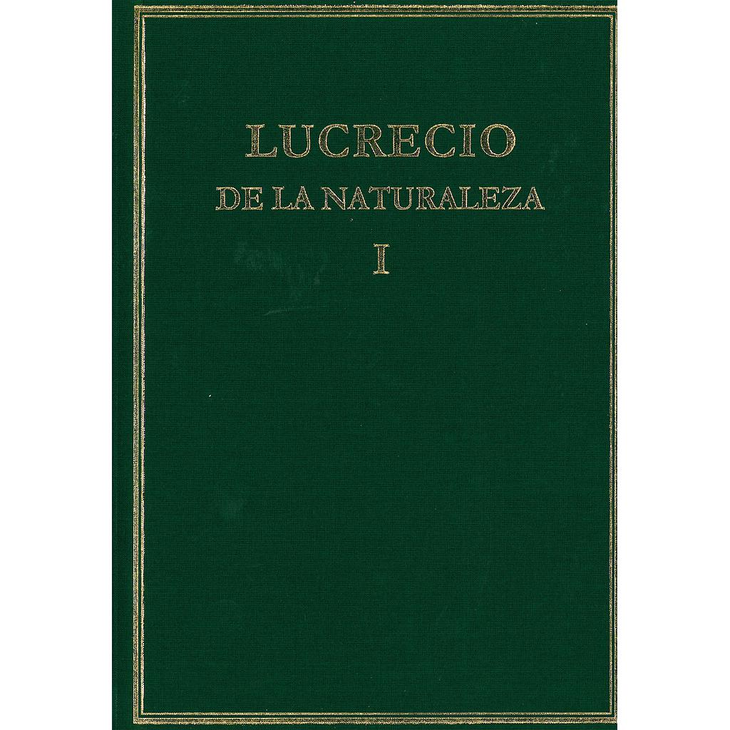 De la naturaleza. Vol. I. Libros I-III