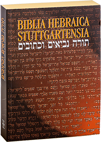 	Biblia Hebraica Stuttgartensia