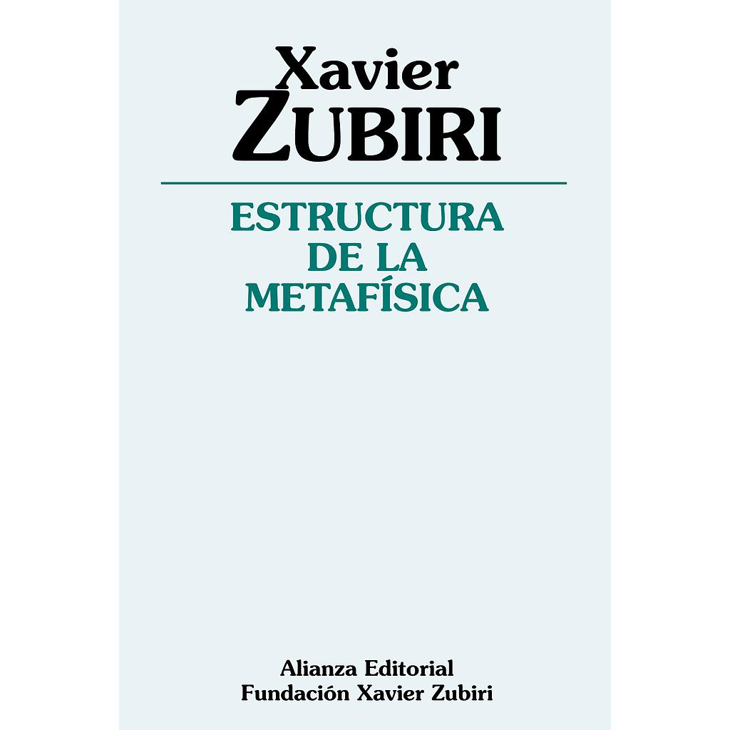 Estructura de la metafísica