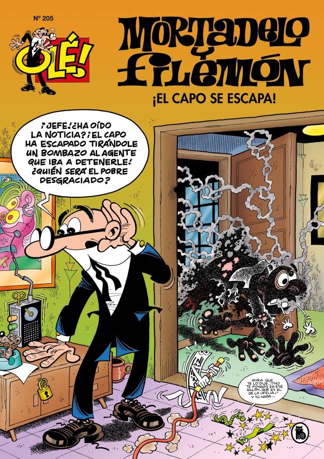 Mortadelo y Filemón. ¡El capo se escapa! (Olé! Mortadelo 205)